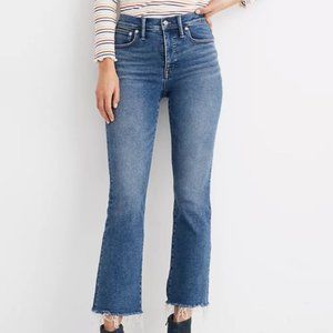 Madewell Cali Demi-Boot Jeans in Medium Fleetwood Wash - 28 -